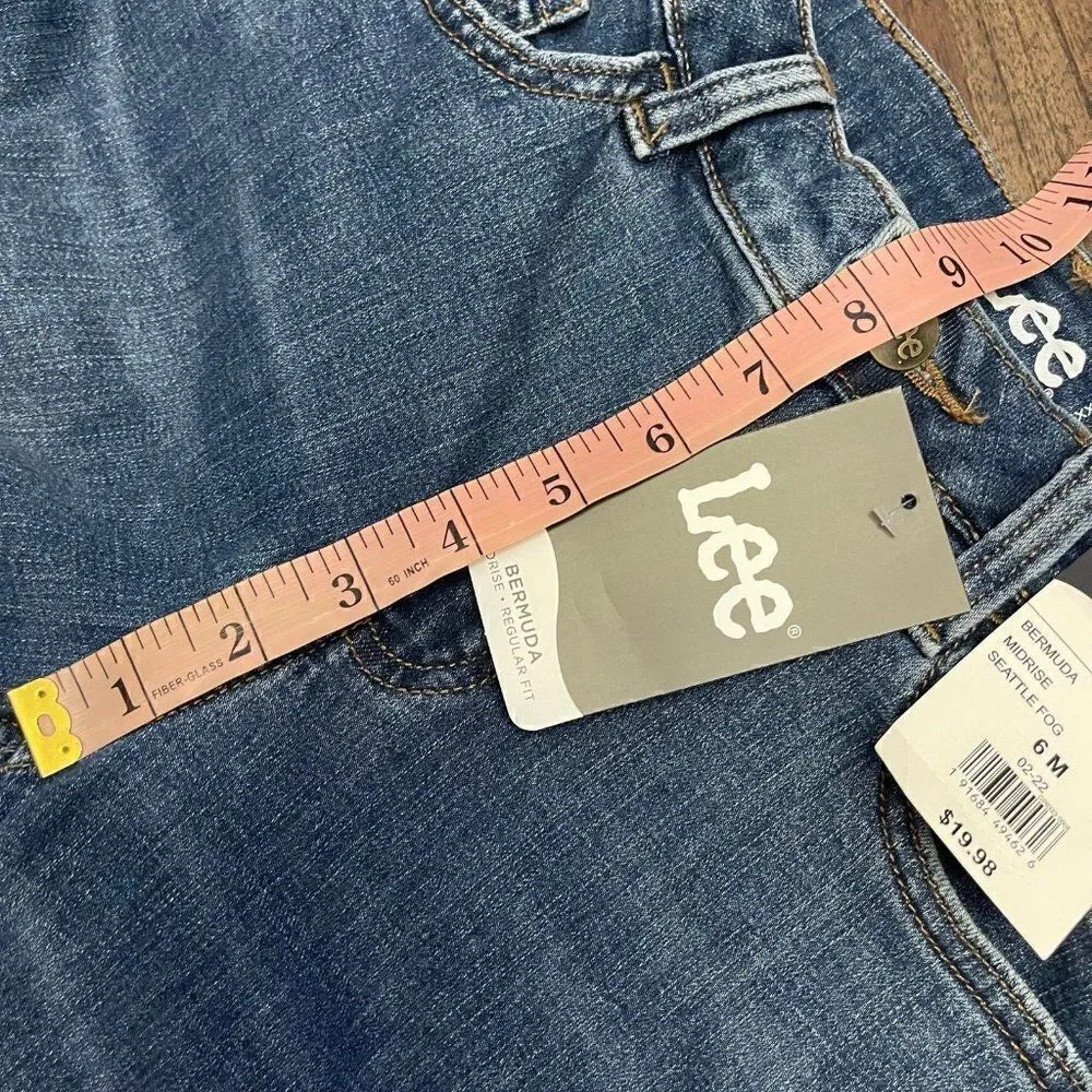Lee Bermuda Jean Shorts